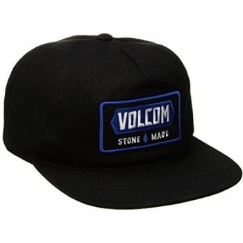 Volcom Shop Gorra, Hombre, Negro, Talla Única