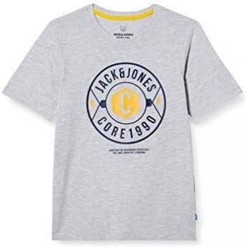 Camiseta Jack and Jones Fresco Gris Niño 128 Gris