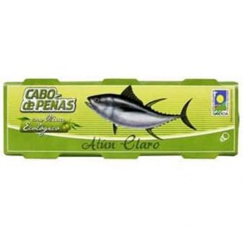 Atún Claro en Aceite de Oliva Ecológico 3x80g - Cabo De Peñas