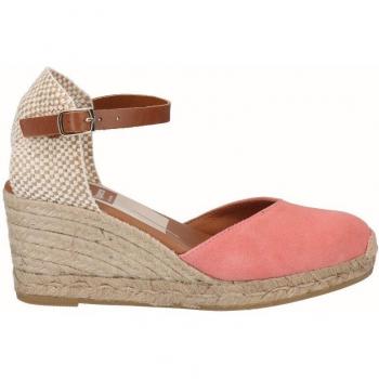 Alpargatas de cuña Viguera 2012 Vitelo Salmón Valenciana con Pulsera