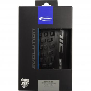 SCHWALBE Nobby Nic - Cubiertas - 27,5 plegable negro 2017