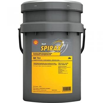 Shell Spirax S4 TXM Aceite de transmisión 20 litros, lubricante para cajas de cambios manuales y diferenciales, formulado para ofrecer una excelente protección contra el desgaste y la corrosión, compatible con sistemas que requieren aceites API