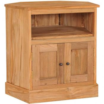 vidaXL Corner Sideboard 60x45x60 cm Solid Teak Wood