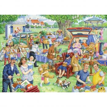 Car Boot Sale 1000-Piece Jigsaw Puzzle