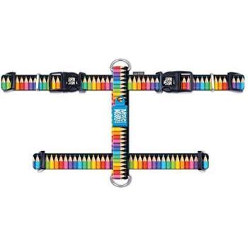 MAX & Molly 4894512020580 Crayons - Arnés para Perros, cómodo y sin olores, Neopreno, Programa de protección contra pérdidas para Mascotas, extraordinario arnés para Perros, XS, 55 g