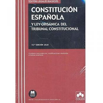Constitución Española y Ley Orgánica del Tribunal Constitucional: Contiene concordancias, modificaciones resaltadas e índices analíticos: 1