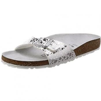 Birkenstock Madrid, Mules para Mujer, Plateado