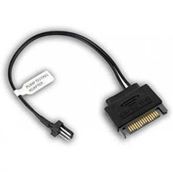 Adaptador de Prueba de Bomba EK 3-pin SATA Negro 0,15 m