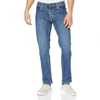 Wrangler Men's Straight Leg Jeans - Light Blue - W34 / L32