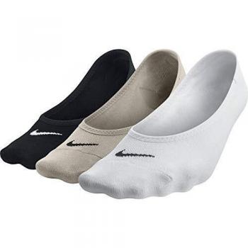 Nike No Show Socks 3PPK Lightweight Footi Calcetines, Unisex, M