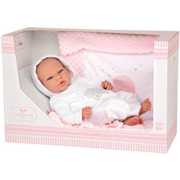 Muñeca Arias Elegance 40 cm Andie Rosa con Manta