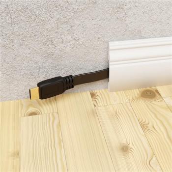 Cable HDMI™ Plano de Alta Velocidad con Ethernet (4K@60Hz) - 1 m