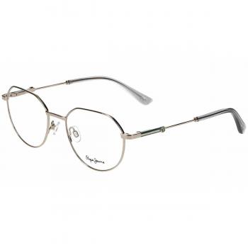 Pepe Jeans PJ1434 402 Men's Eyeglasses Gold Size 53 - Blue Light Block Available