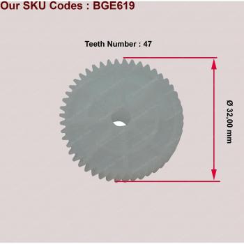 Cerradura de maletero ESC EGE619, engranaje de reparación del actuador 1K6827505E para Seat VW Skoda, envío rápido desde Turquía