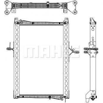 Refrigerador de baja temperatura MAHLE ORIGINAL CIR 19 000P