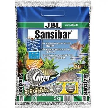 Sustrato JBL Sansibar Gris 5 kg - Grano 0,2-0,6 mm para Acuarios de Agua Dulce y Salada