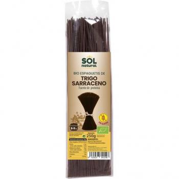 Espaguetis de Trigo Sarraceno Sin Gluten Bio 250g Sol Natural