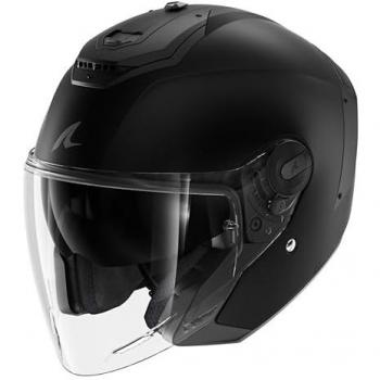 Shark RS Jet Blank Casco Jet - Negro Mate (M)