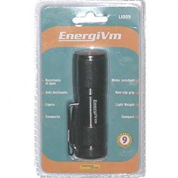 EnergiVm Linterna LED 9 LED 3 Pilas LR03 AAA