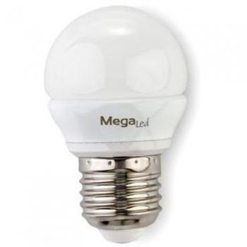 Megaled LAMP1753 Mini Bombilla Mate 5 W Cálida, 4.5 W, 240 V, Blanco