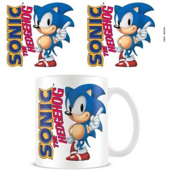 Taza Sonic The Hedgehog El Erizo Gaming Icon Cerámica 315 mls