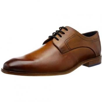 Bugatti Milko Brown Derby Shoes for Men