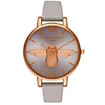 Olivia Burton Womens Analogue Quartz Watch with Leather Strap OB16AM158