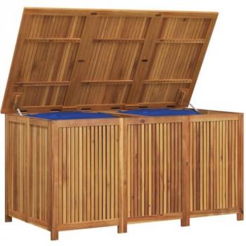 Acacia Wood Garden Storage Box 150x80x75 cm