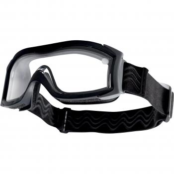 X 1000 ballistic goggle - DUAL LENS: Clear lens / Black frame