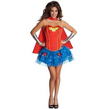 Disfraz Original de Wonder Woman con Corsé - Talla XS