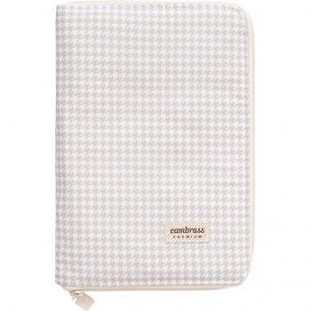 Portadocumentos bebé Cambrass Windsord, color crudo, dimensiones 3X19X27 cm