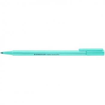 Staedtler Triplus Textsurfer - Marcador Fluorescente Colores Pastel y Vintage (10 Uds) - Trazo entre 1 a 4mm aprox. - Tinta Base de Agua - Color Menta-