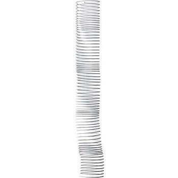 Fellowes 5114701 - Pack de 25 espirales metálicas 44 mm, blancas