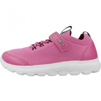 Geox Zapatillas Spherica Rosa Niña - Deportivas de Niña, Modelo J Spherica Girl, Color Rosa C8002