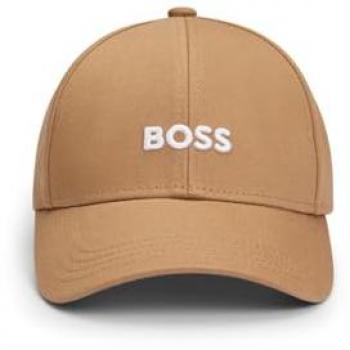 Boss Orange Zed Cotton-Twill Six-Panel Cap - Medium Beige - One Size - Male