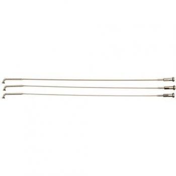 Zipp - Repuesto Radios (Acodados)+Cabecillas -Sapim Cx-Ray Plata 212Mm (Bolsa 3Unidades)