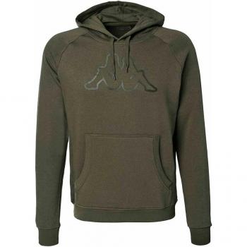 Sudadera Kappa Zaiver Verde para Hombre - Diseño Exclusivo con Estilo y Comodidad
