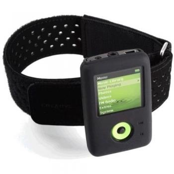 Creative Labs Zen V Series Armband, Black Negro - Fundas para mp3/mp4
