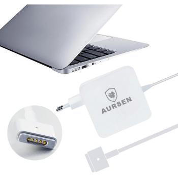 Aursen Adaptador de Corriente MagSafe 2 de 60 Vatios de Apple para MacBook Pro con Pantalla Retina de 13 Pulgadas