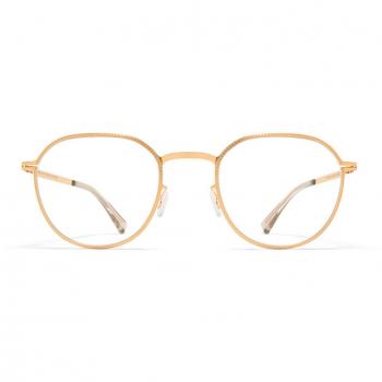 Mykita Talvi 013 Women's Eyeglasses Gold Size 47 - Frame Only - Blue Light Block Available