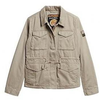 Chaqueta Militar M65 Verde para Mujer Superdry Casual Algodón