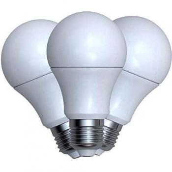 Pack de 3 Bombillas LED Inteligentes Denver SHL-340, WiFi, RGB, Compatible con Alexa y Google Home, Tipo E27, 9W