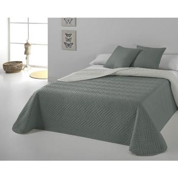Mixcolors Colcha bouti + funda cojín vegas gris