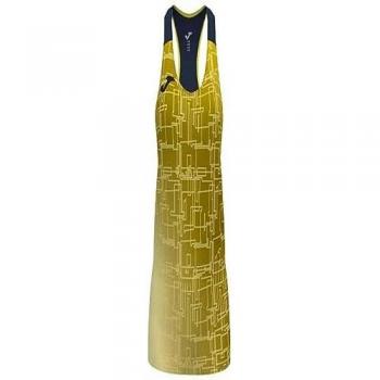 Camiseta tirantes mujer Joma Elite VIII amarillo flúor marino