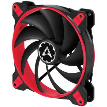 ARCTIC BioniX F140 – Ventilador de Carcasa de Ordenador 140 mm con PWM PST, Motor Trifásico, Silencioso, 200-1800 RPM - Negro/Rojo