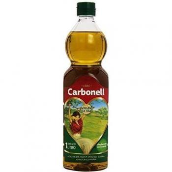 Carbonell, Aceite de Oliva Virgen Extra, Juego de 3 Botellas de 1L (Total 3L)