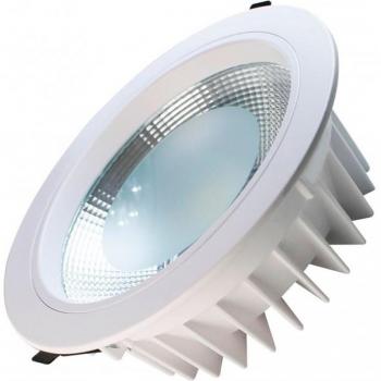 Plafón LED Eilen 24W empotrable redondo 2280lm blanco Ø23 cm