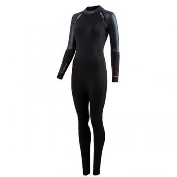 Traje de neopreno Zone3 Yulex negro mujer - M, traje de neopreno de manga larga, material Yulex, diseño específico para mujer