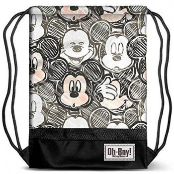 Mickey Mouse KM-37542 2018 Bolsa de Cuerdas para el Gimnasio, 40 cm, Multicolor
