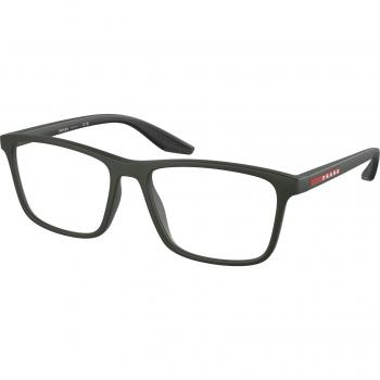 Prada Linea Rossa PS01QV 5361O1 Armazones para Hombre Verdes 56 Lentes Recetadas